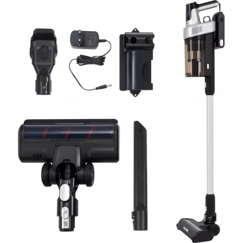 Вертикальный пылесос Vitek VT-CLS01LIGHT (темно-серый/серебристый)