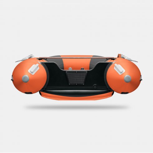 Надувная лодка Gladiator E300S оранжево/темно-серый