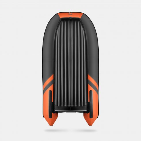 Надувная лодка Gladiator E300S оранжево/темно-серый