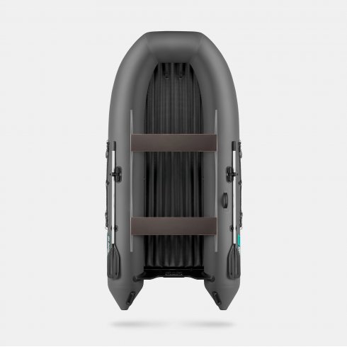 Надувная лодка Gladiator E300SL темно-серый