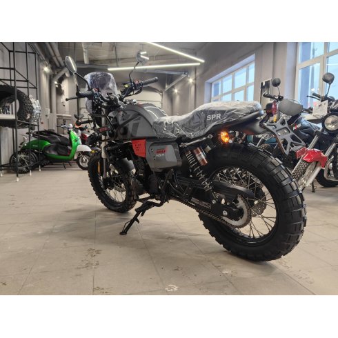 Мотоцикл Sprmotors WOLF 300 WC (серый)