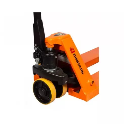 Тележка гидравлическая Сибталь ACR 5 т полиуретановые колеса