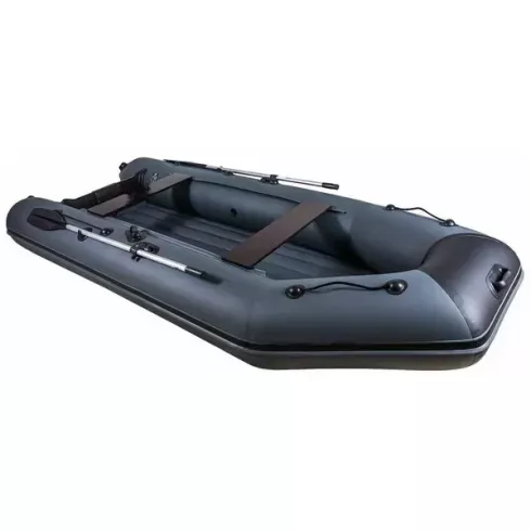 Надувная лодка Аква 3600 НДНД графит/черный