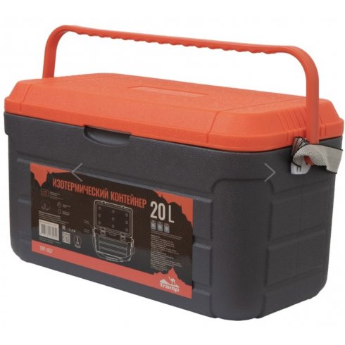 Термобокс Tramp TRP-057 20л (черный/оранжевый)