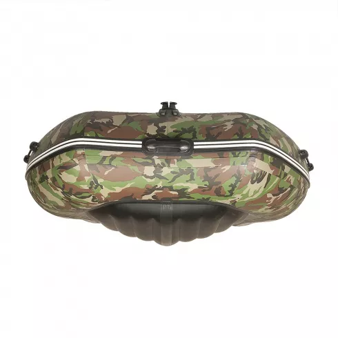 Лодка моторная килевая Ковчег 300 НДНД камуфляж зелёный