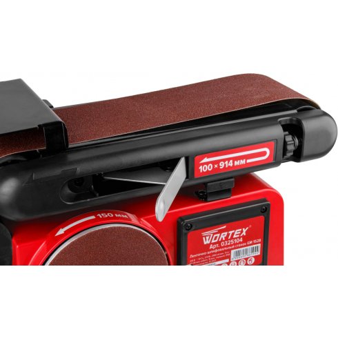 Ленточно-шлифовальный станок Wortex GM 1528 (0325104)