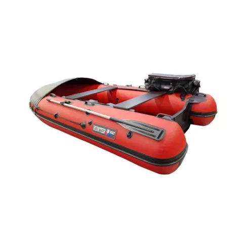 Лодка надувная Hunter 400 Travel красный