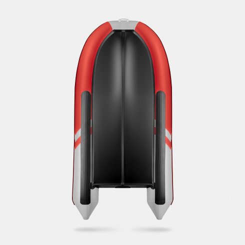 Надувная лодка Gladiator B370 красно-белый