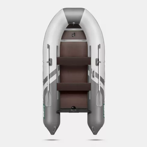 Надувная лодка Gladiator B330 светло-темносерый