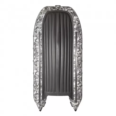 Лодка моторная килевая Ковчег 300 НДНД камуфляж серый