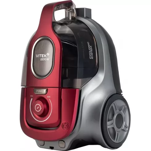 Пылесос Vitek VT-CV3113 (красный/серый)