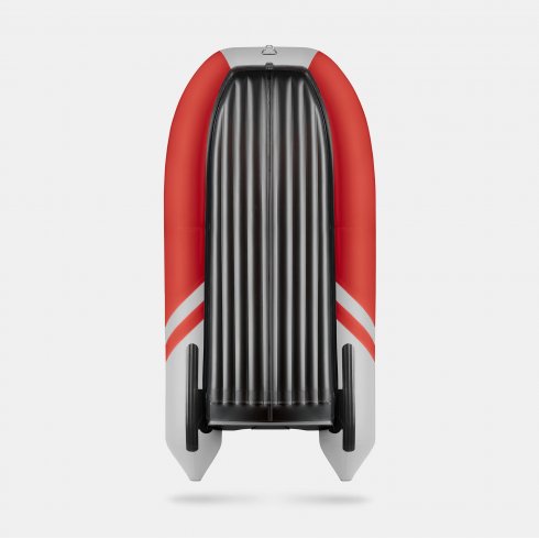 Надувная лодка Gladiator E300SL красно-белый