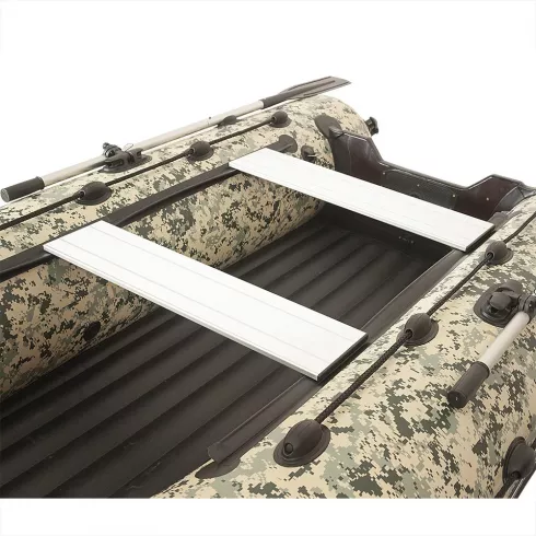 Лодка моторная килевая Ковчег 360 НДНД камуфляж пиксель