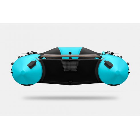 Надувная лодка Gladiator B370 черно-бирюзовый