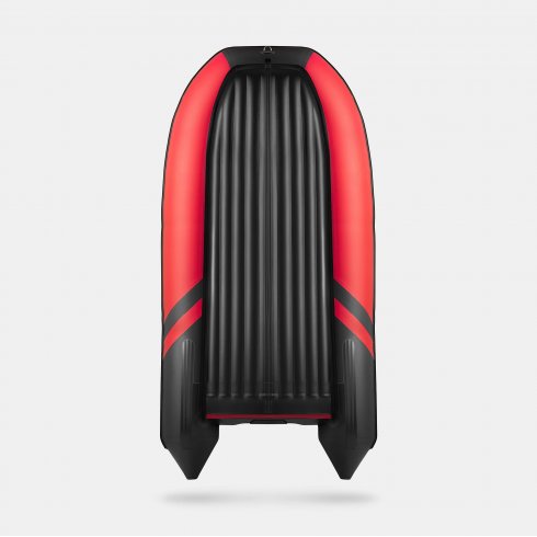 Надувная лодка Gladiator E300S красно-черный