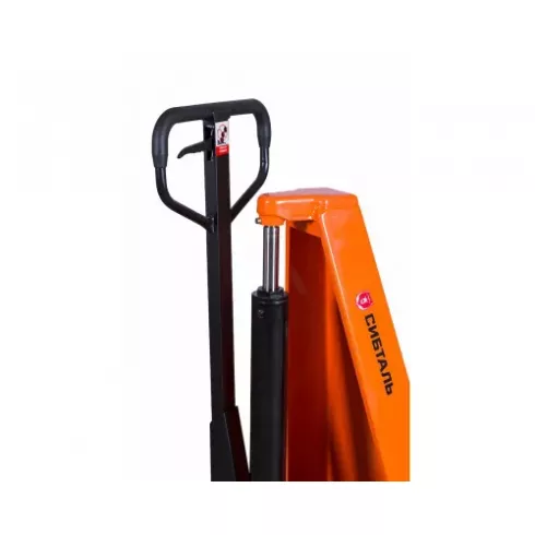 Гидравлическая тележка с ножничным подъемом Сибталь ACR-S 1.5 т полиуретановые колеса