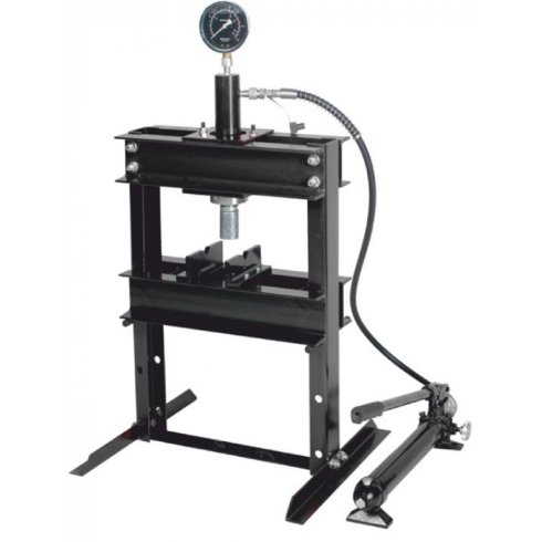 Пресс настольный гидравлический с манометром и выносным насосом RockForce RF-12001 BIG