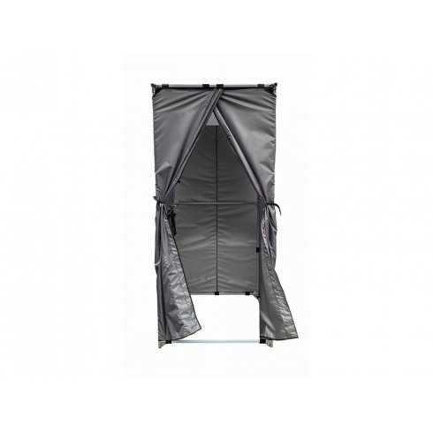 Дачная душевая кабина Rostok сборная без бака серая