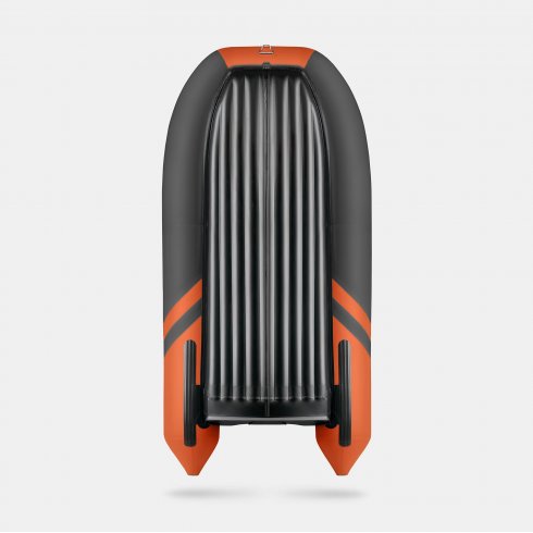 Надувная лодка Gladiator E300SL оранжевый темно-серый