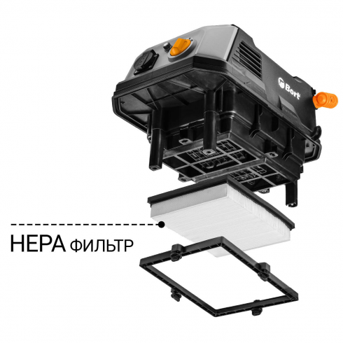 Пылесос строительный Bort BAX-700