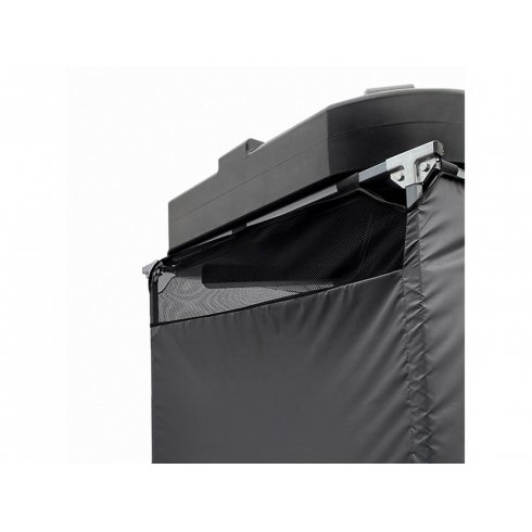 Дачная душевая кабина Rostok сборная без бака серая