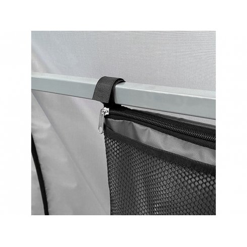 Дачная душевая кабина Rostok сборная без бака серая