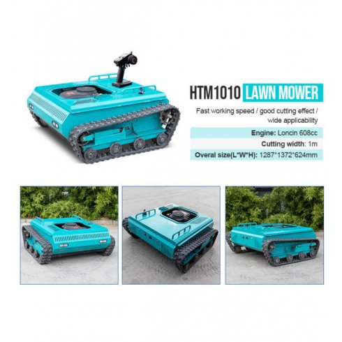 Гусеничная газонокосилка с дистанционным управлением Hightop HT1010