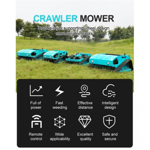 Гусеничная газонокосилка с дистанционным управлением Hightop HT1010