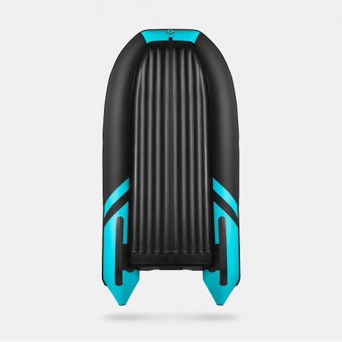 Надувная лодка Gladiator E300S черно-бирюзовый