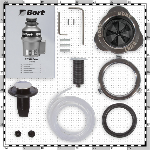 Измельчитель пищевых отходов Bort Titan Extra