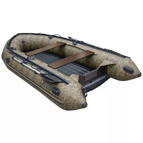 Надувная лодка Apache 3900 НДНД камуфляж камыш