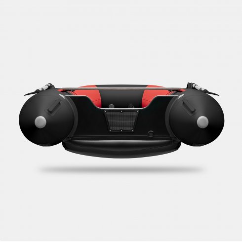 Надувная лодка Gladiator E300SL красно-черный