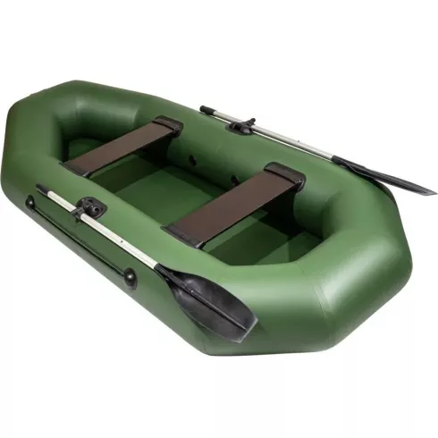 Надувная лодка Барс 260 зеленая