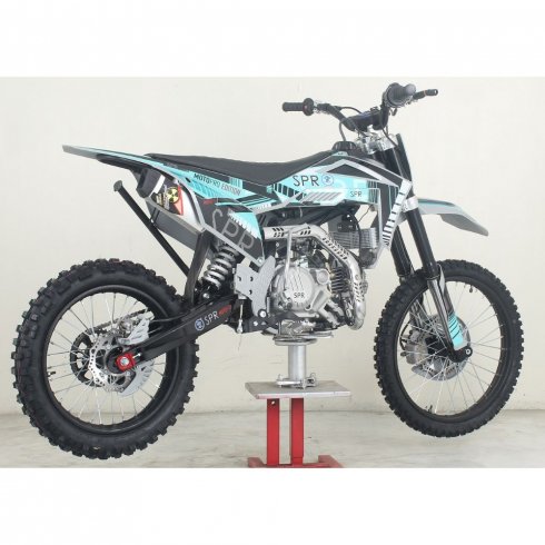 Питбайк Sprmotors MiniCross V2 MAX (голубой)