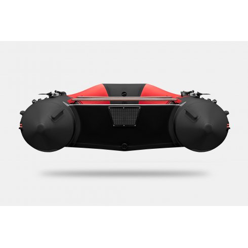 Надувная лодка Gladiator B370 красно-черный