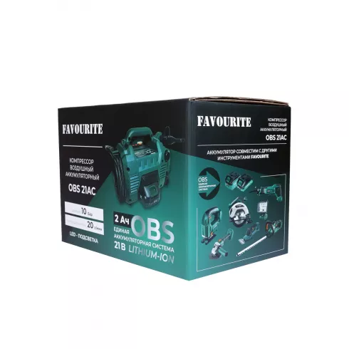 Компрессор автомобильный Favourite OBS 21AC