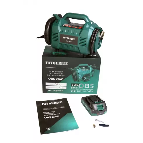 Компрессор автомобильный Favourite OBS 21AC