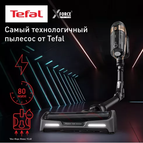 Вертикальный пылесос Tefal TY99G1WO