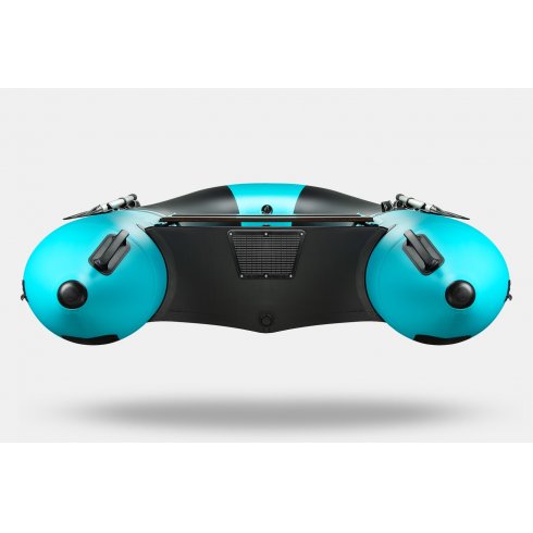 Надувная лодка Gladiator B330 черно-бирюзовый