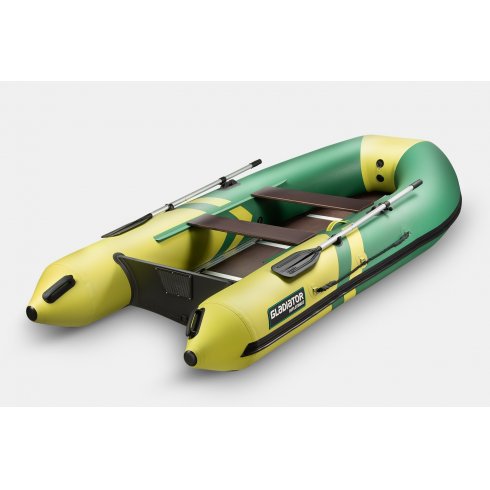 Надувная лодка Gladiator B330 зелено-оливковый