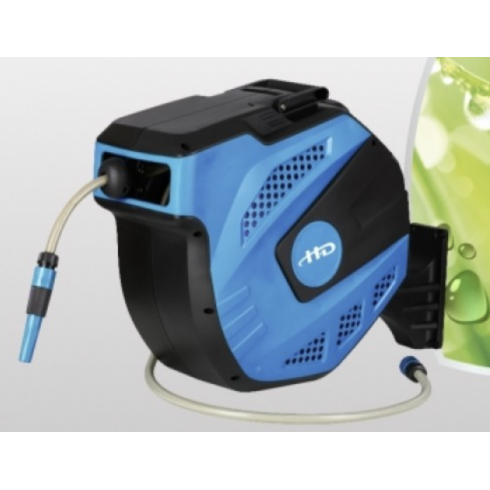 Шланг поливочный с пистолетом и коннекторами на автоматической катушке H-D HD-G81515