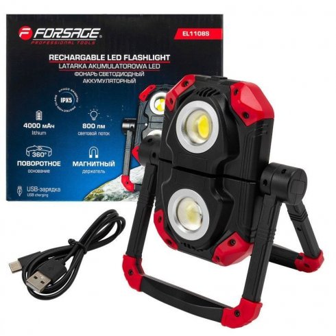 Фонарь светодиодный Forsage F-EL1108S