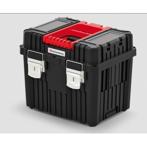 Набор ящиков для инструментов Kistenberg HEAVY KHVWM метал (черный/красный)