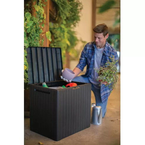 Сундук садовый Keter City Box 30G коричневый
