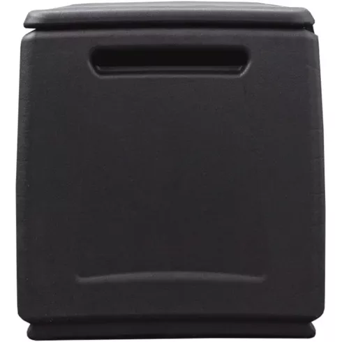 Сундук пластиковый уличный ArtPlast Cube 130л черный/серый
