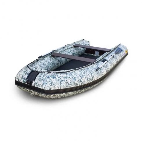 Лодка надувная моторная Solar-380 К (Оптима) пиксель