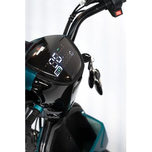 Электроскутер Nova EC-03 зеленый