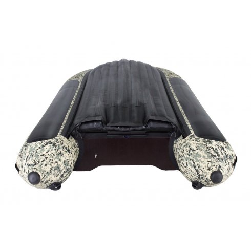 Лодка надувная моторная Solar-420 Jet tunnel пиксель