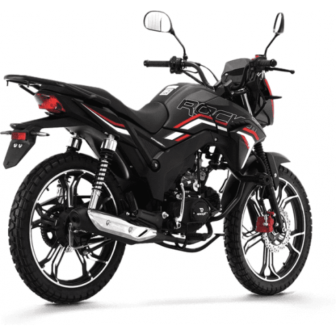 Мопед Rockot Alpha Dynamic ЦПГ 125 (чёрный)