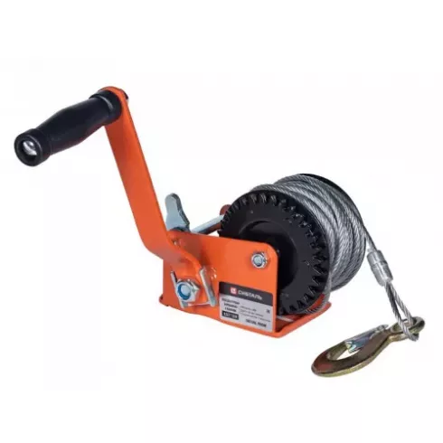 Лебедка ручная барабанная канатная СибТаль LRB 1100 кг 10 м